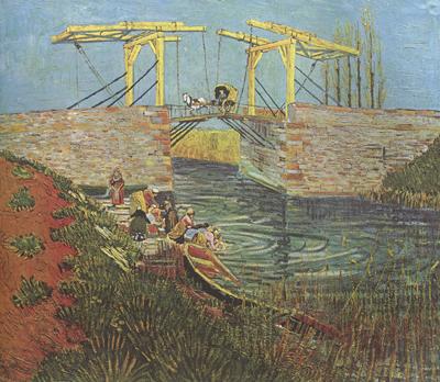 Vincent Van Gogh The Langlois Bridge at Arles (nn04 France oil painting art